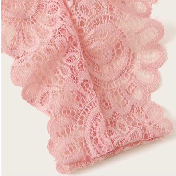 Wonder Lust 3 Piece Lingerie Panties Bra Garter - Picture 3 of 4